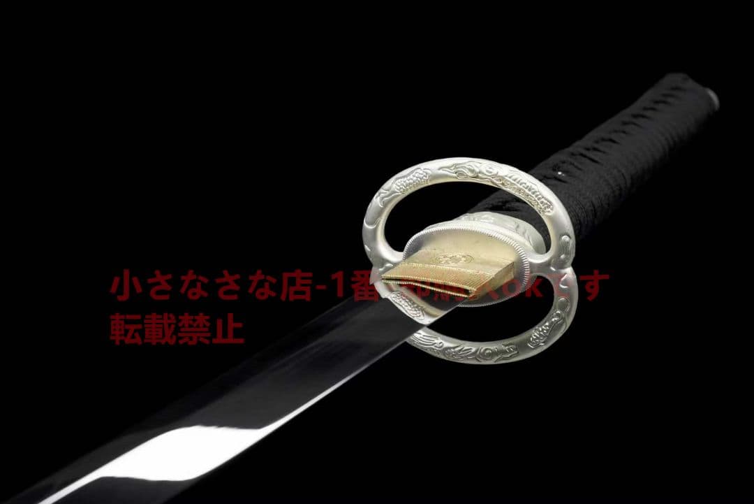 『銀竜武蔵』武具　刀装具　日本刀　模造刀 居合刀 高級 鑑賞用 美術刀