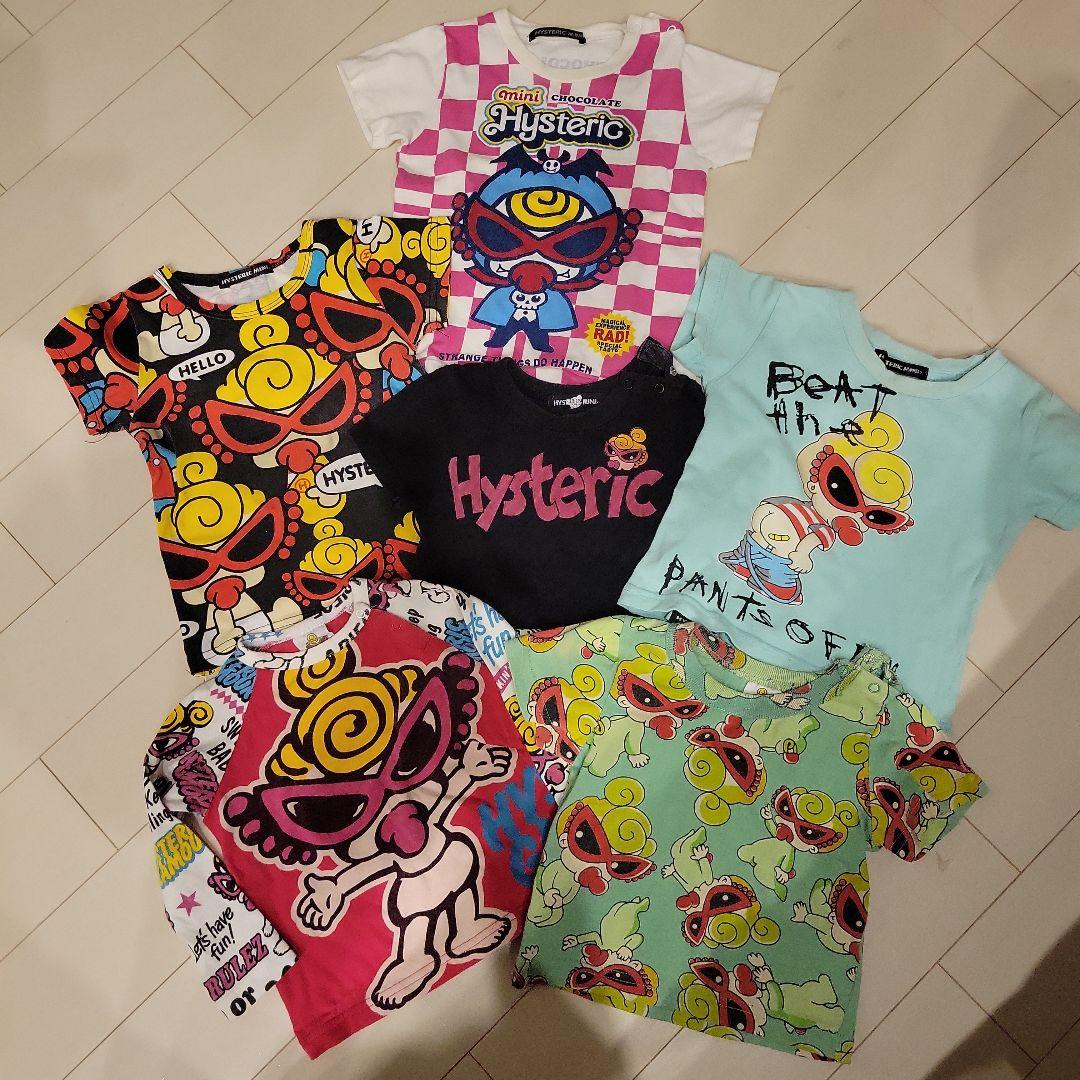 HYSTERIC MIN Tシャツ 80サイズ　6枚セット