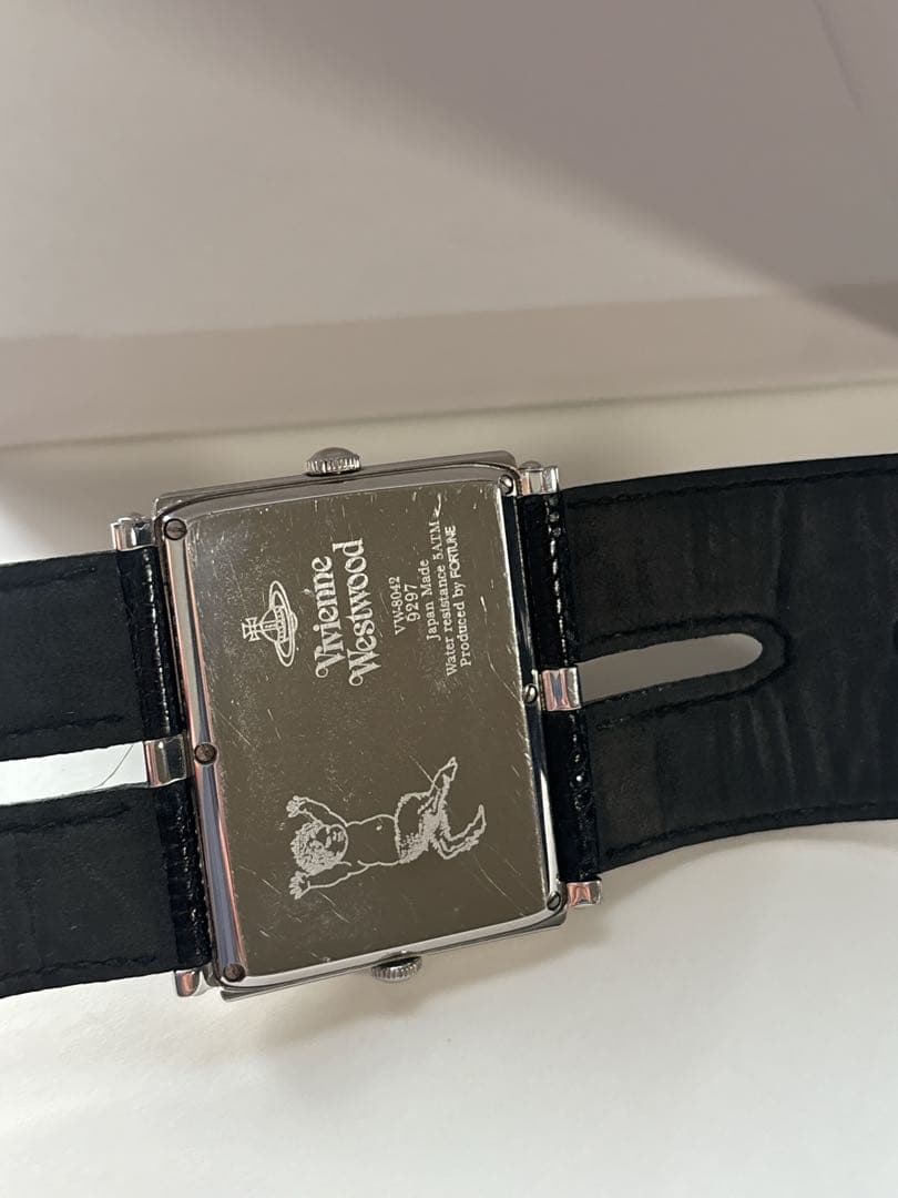 ヴィヴィアンウエストウッド ダブルフェイス 腕時計 レザー オーブ