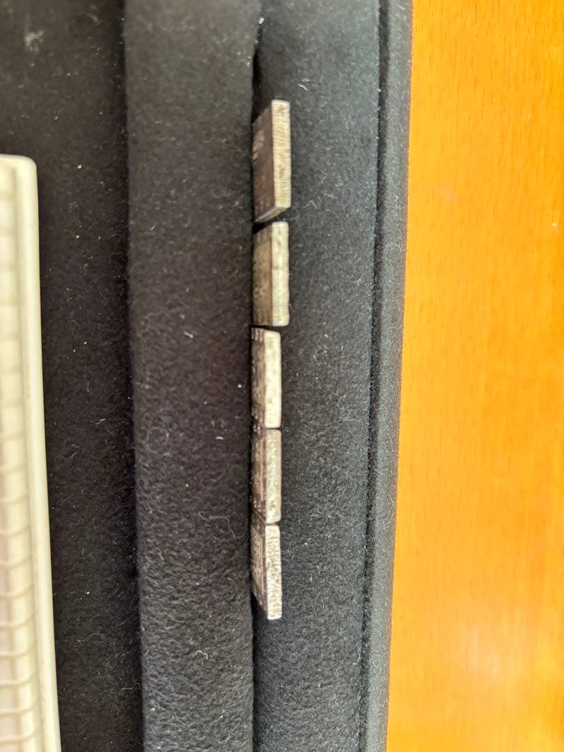 一分銀5枚 43ｇ