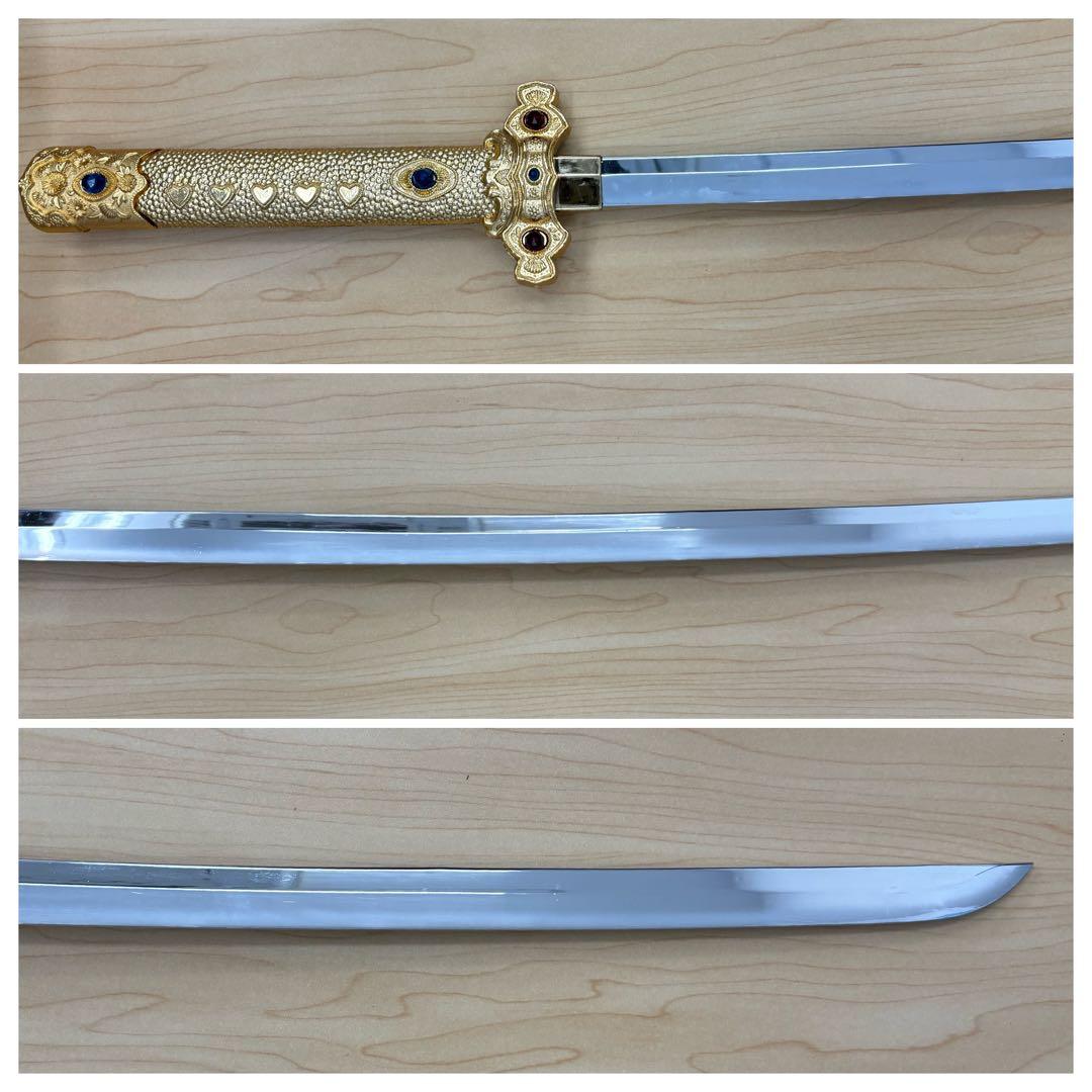黄金梨子地螺鈿餝剣 おうごんなしじらでんしょくけん 国宝原寸大複製品 レプリカ