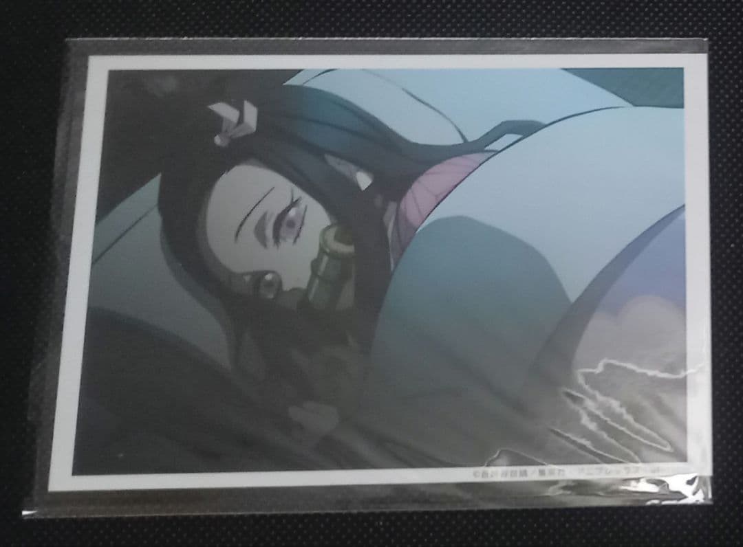 鬼滅の刃　カフェ　ブロマイドくじ　場面写ブロマイド　竈門禰豆子