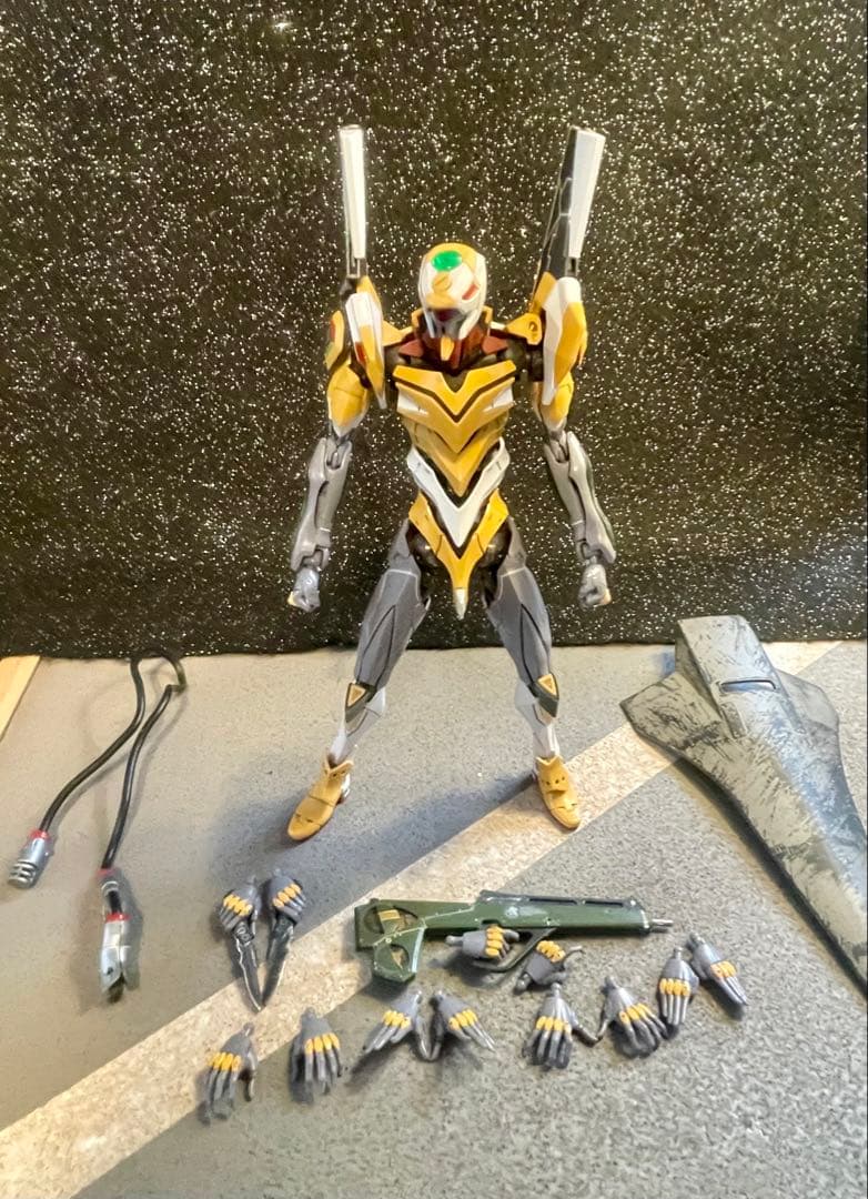 【美品 カッコイイ完成品】RG エヴァンゲリオン0号機