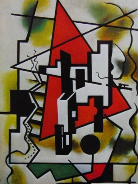 フェルナン・レジェ、Le Triangle rouge、希少図版