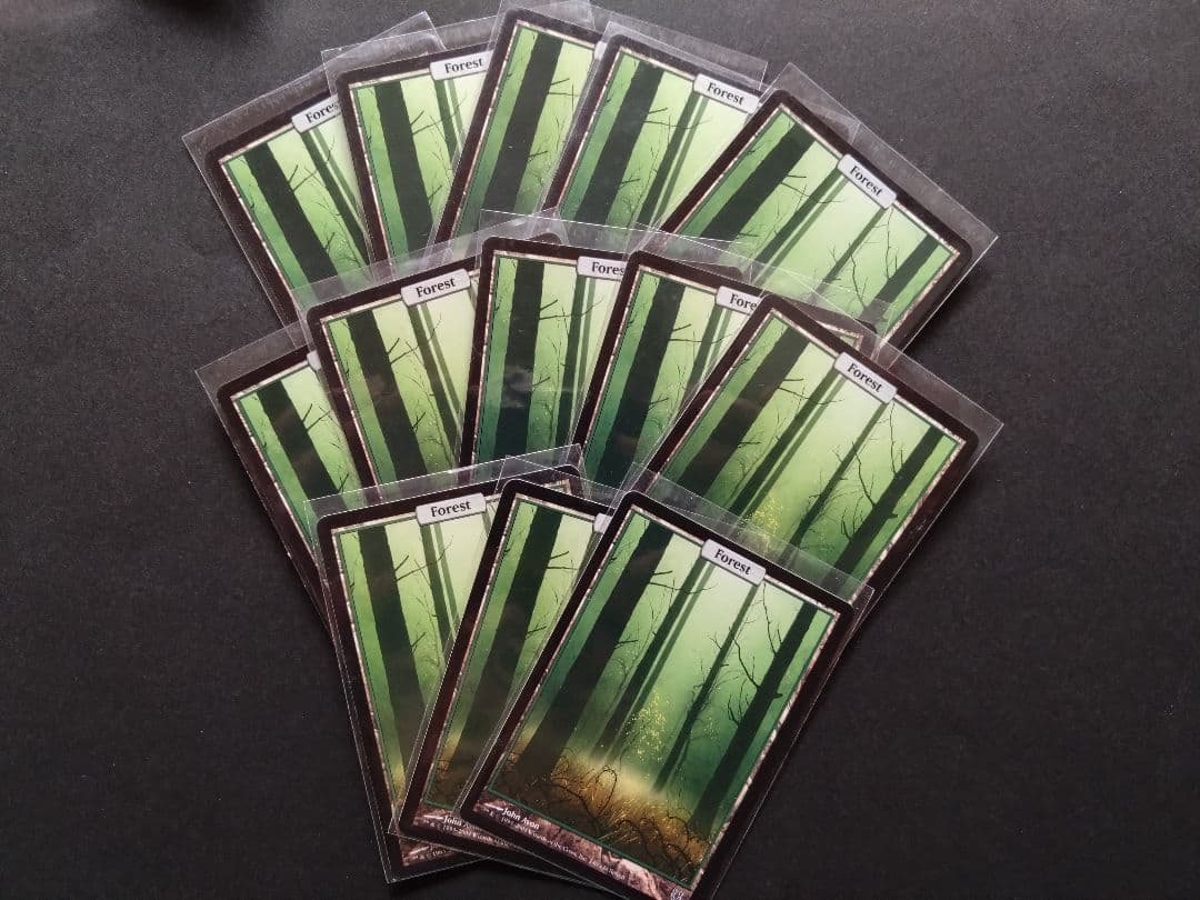 mtg アンヒンジド 土地セット（平地・島・山岳・森）各13枚