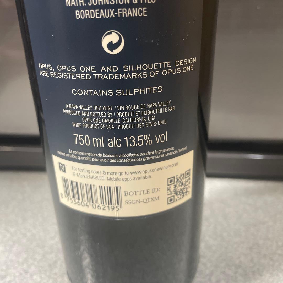 オーパス・ワン 750ml Opus One 2019 （18）