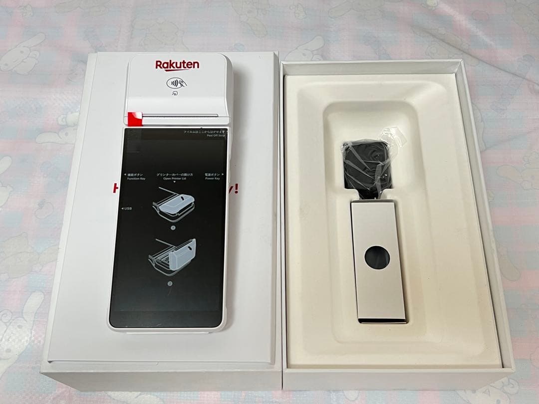 新品 未使用楽天ペイ ターミナル 本体 白 クレジット タッチ 決済端末