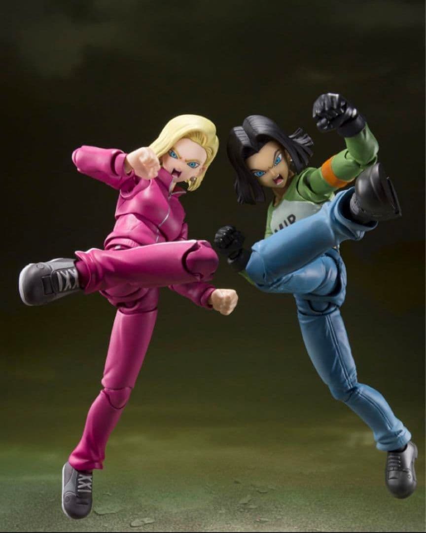 S.H.figuarts 人造人間17号 人造人間18号 宇宙サバイバル編