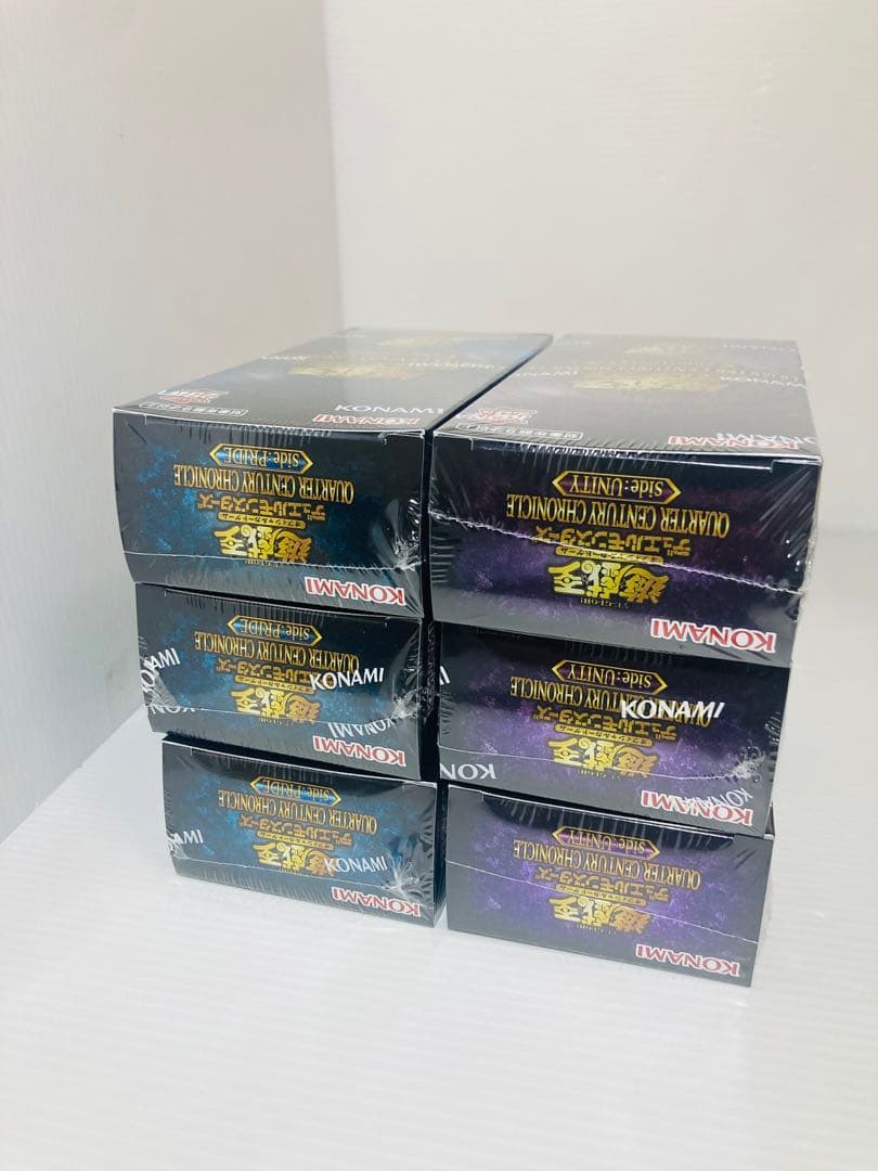 新品シュリンク付き 遊戯王 side unity pride 6box