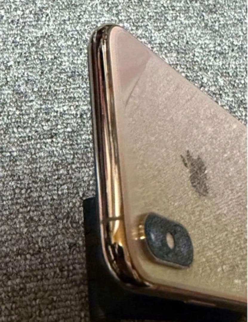 【美品】Apple iPhone XS ゴールド 512GB SIMフリー