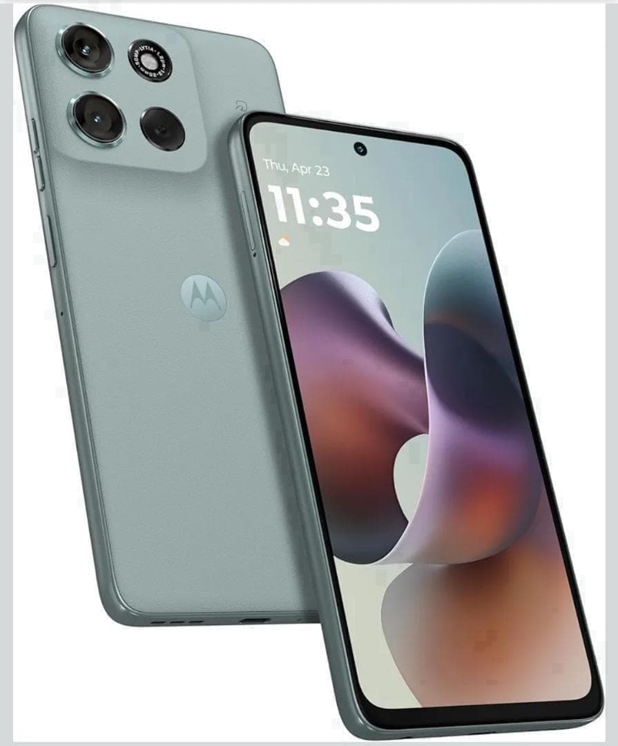 最新 motorola moto g66j 5G グレーミスト 新品未使用品