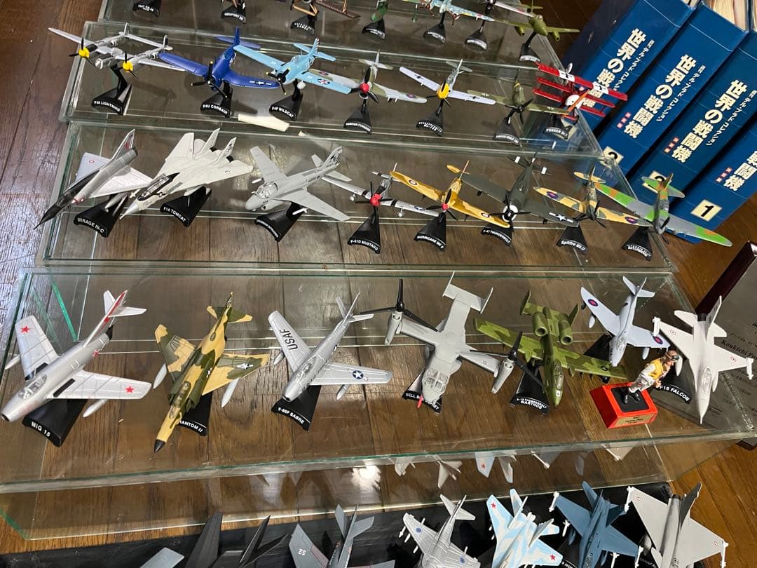 デルプラド 世界の戦闘機 65機セット