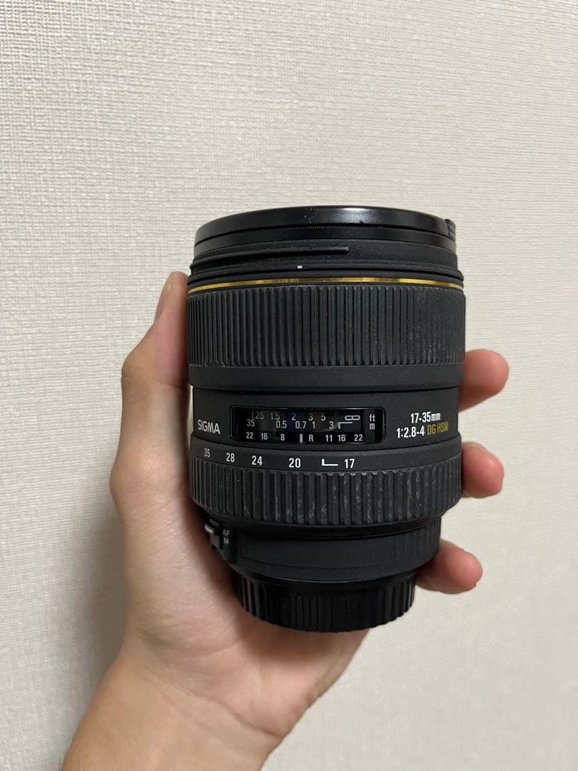 激安！SIGMA 17-35mm F2.8-4 DC EXレンズ