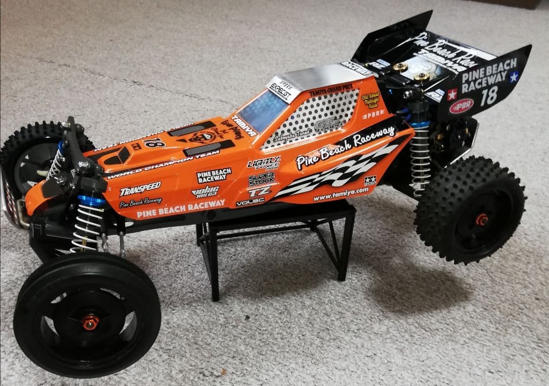 明日終了⭐タミヤDT-03レーシングファイターOP付 2.4GHz仕様セット⭐