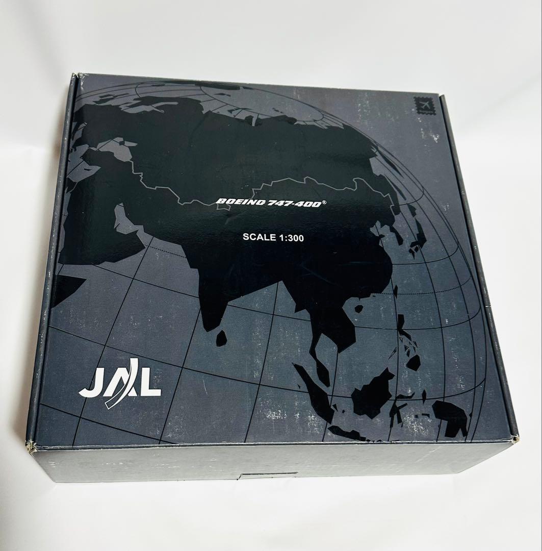 激レア 1/300 JAL 747-400 シリアル番号入りダイキャスト