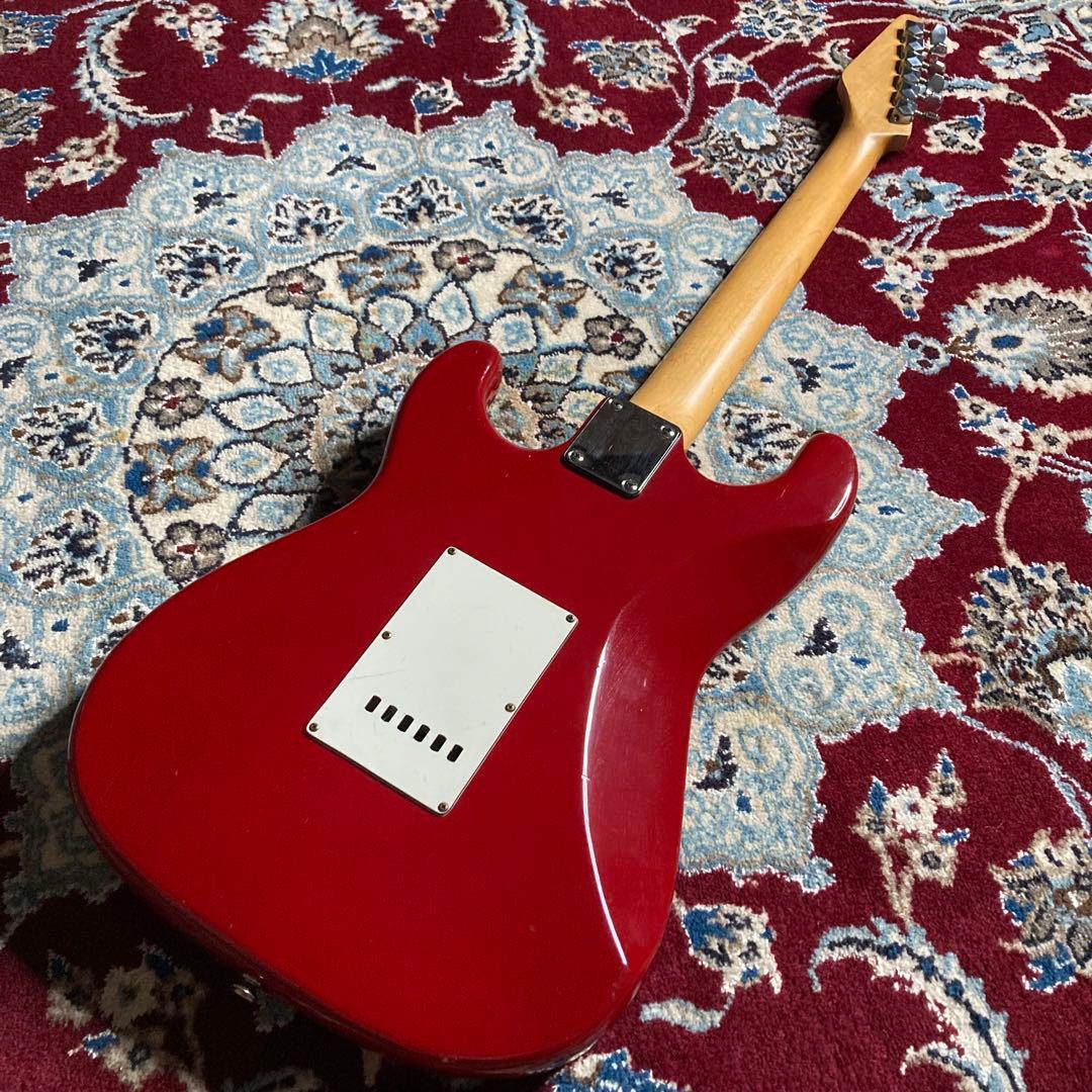 【激レアヘッド】Charvel ストラトタイプ　レッド　ヴィンテージ