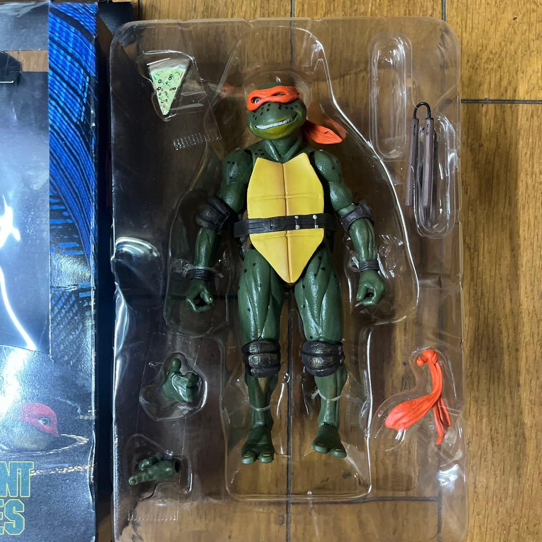 TMNT ミュータントニンジャタートルズ4体セット 1990ムービー NECA