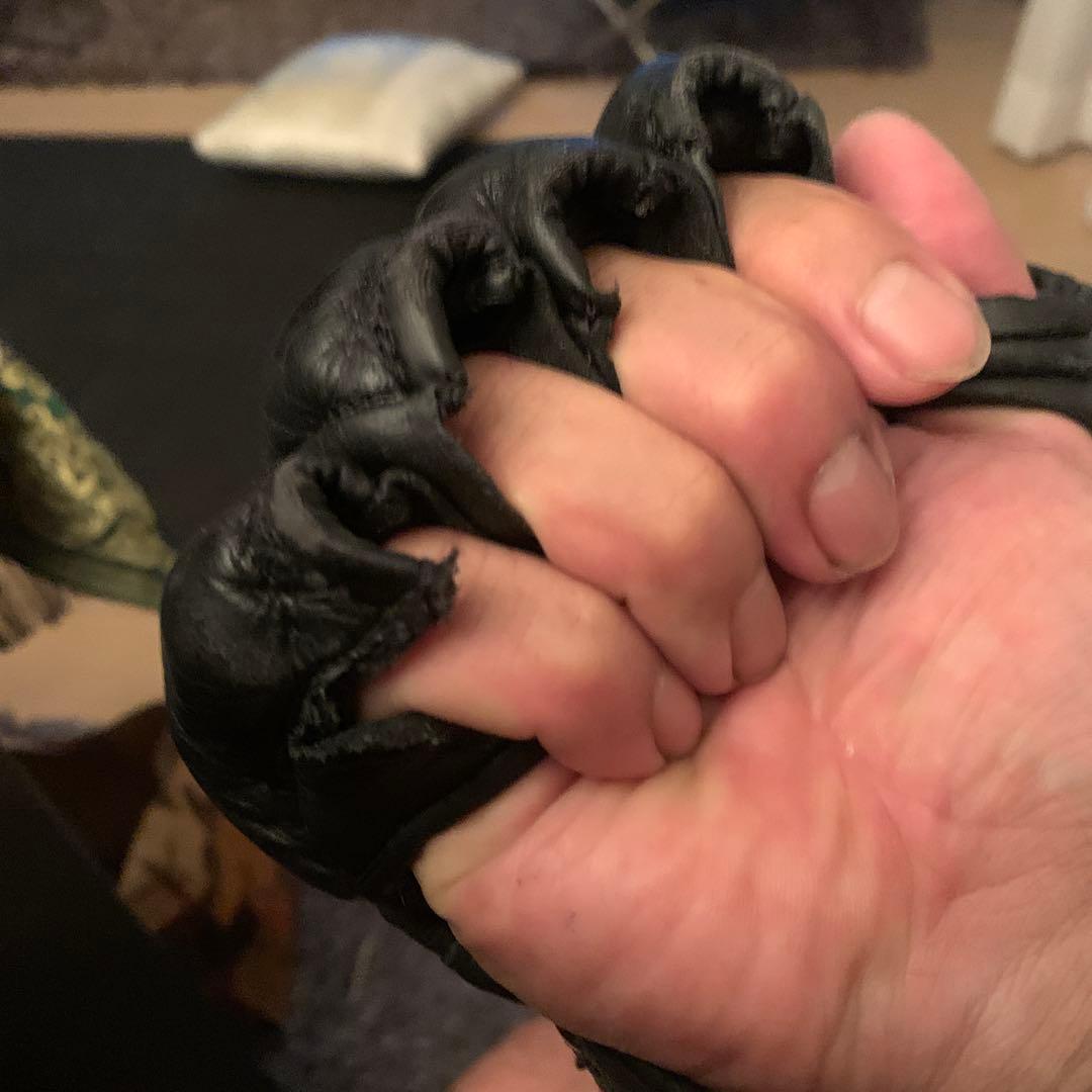 SHOOTO オープンフィンガーグローブ 黒 Isami製　Sサイズ　MMA