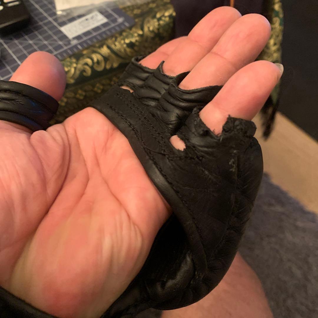 SHOOTO オープンフィンガーグローブ 黒 Isami製　Sサイズ　MMA