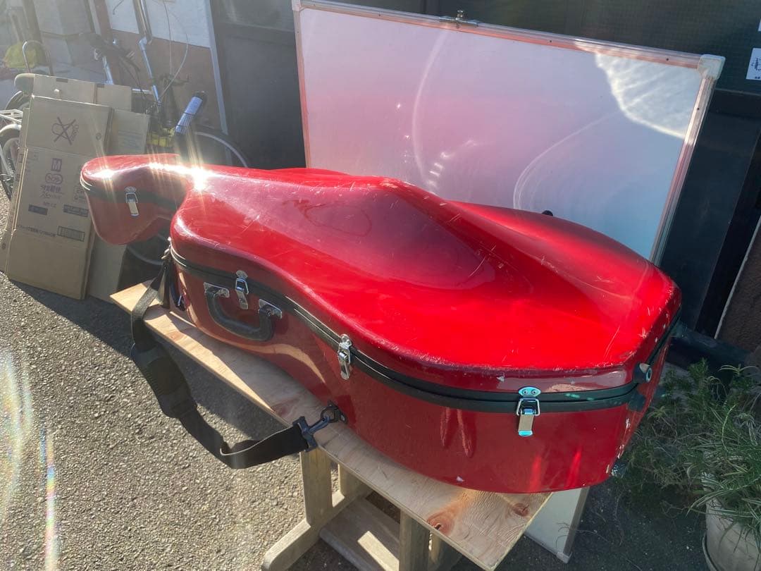 メーカー不明　チェロ　ハードケース　全長1320 中古品