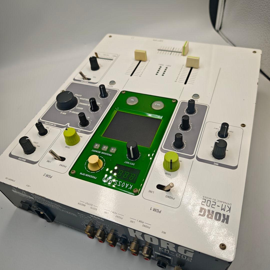 KORG km-202 kaoss pad カオスパッド コルグ DJミキサー