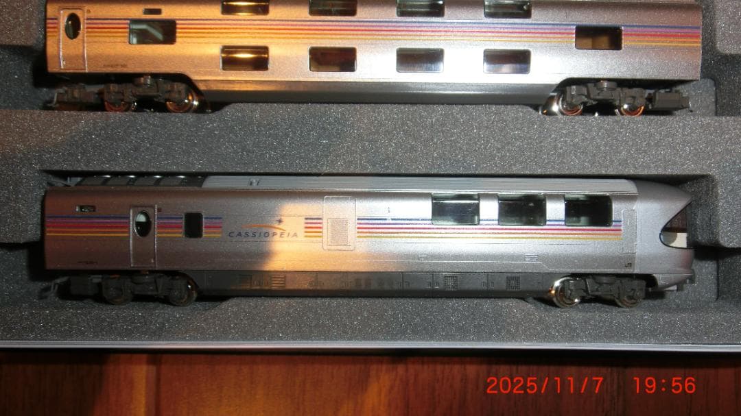 KATO EF510 500 + E26系 カシオペア 室内灯付フル編成