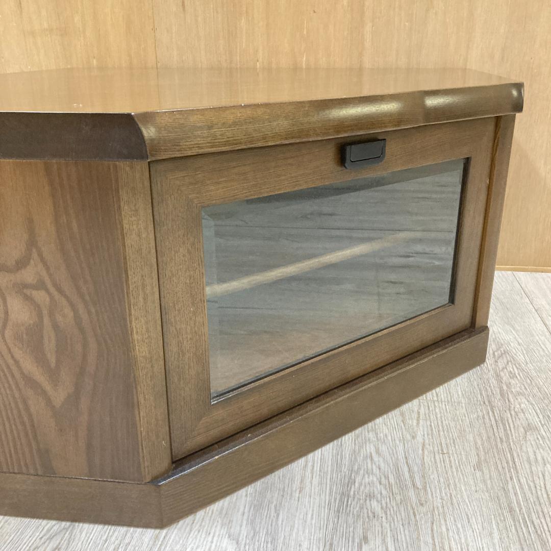 【カリモク】コーナーテレビ台　テレビボード　収納付