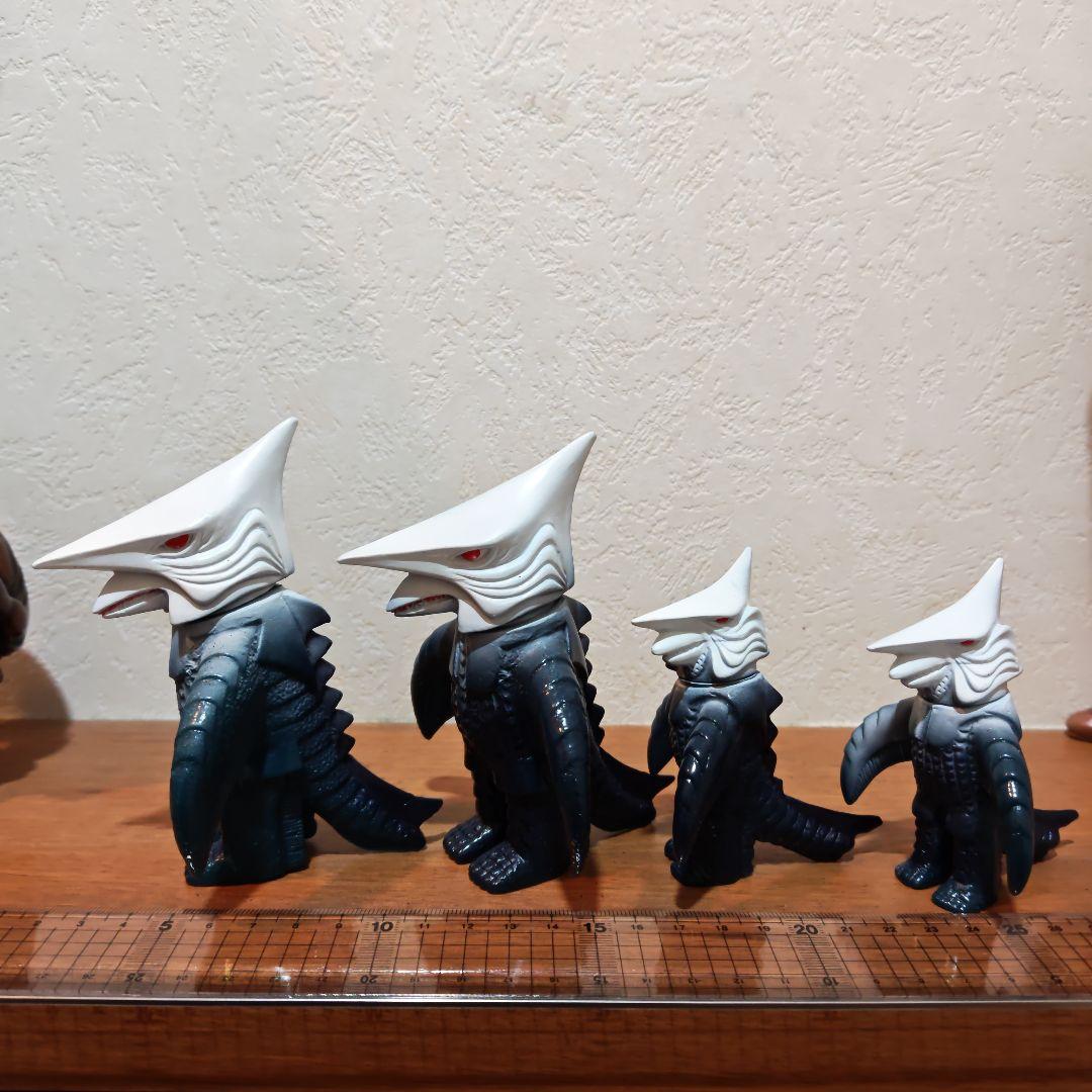 【ジグラDXミドル・ミニ４体セット】怪獣愛蔵組 ☆ガメラ☆ 希少怪獣ソフビ©大映