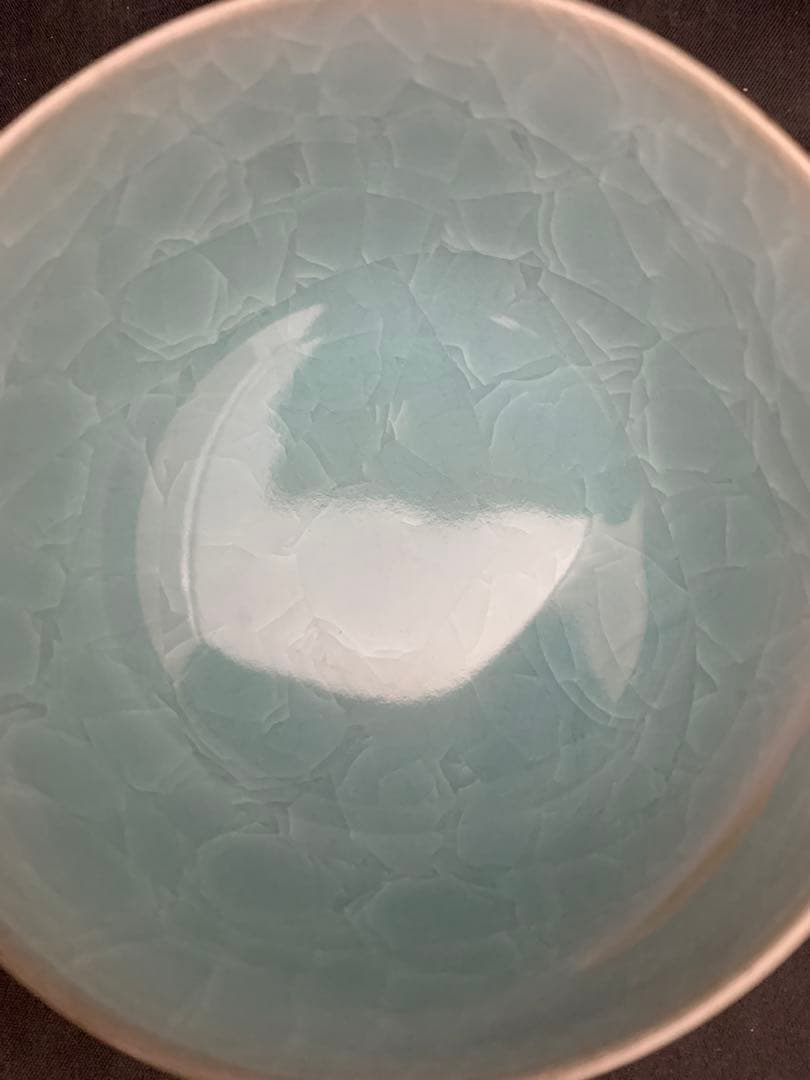 鍋島青磁　小笠原長春　茶碗　有田焼