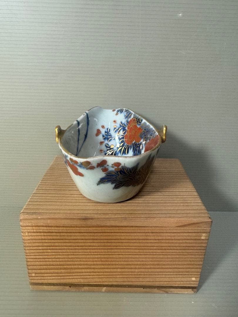 2341 九谷焼　湯冷し　茶海　時代物