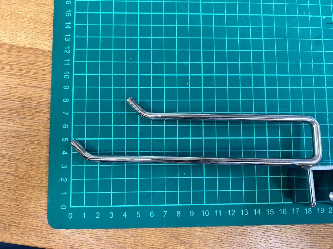 角バー用2段フックL15cm 50本／箱