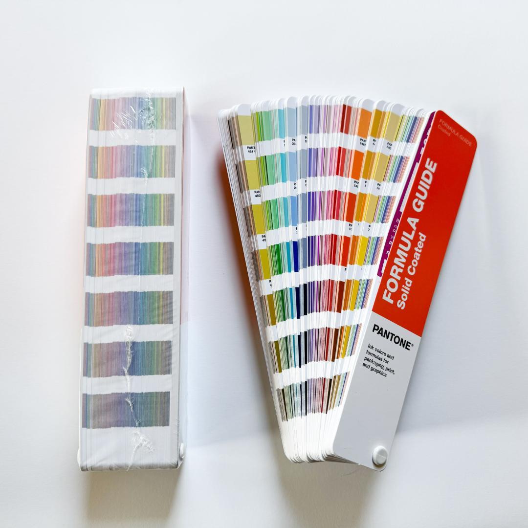 【ほぼ新品】PANTONE /コート紙＆上質紙 GP5101C/パントーン色見本