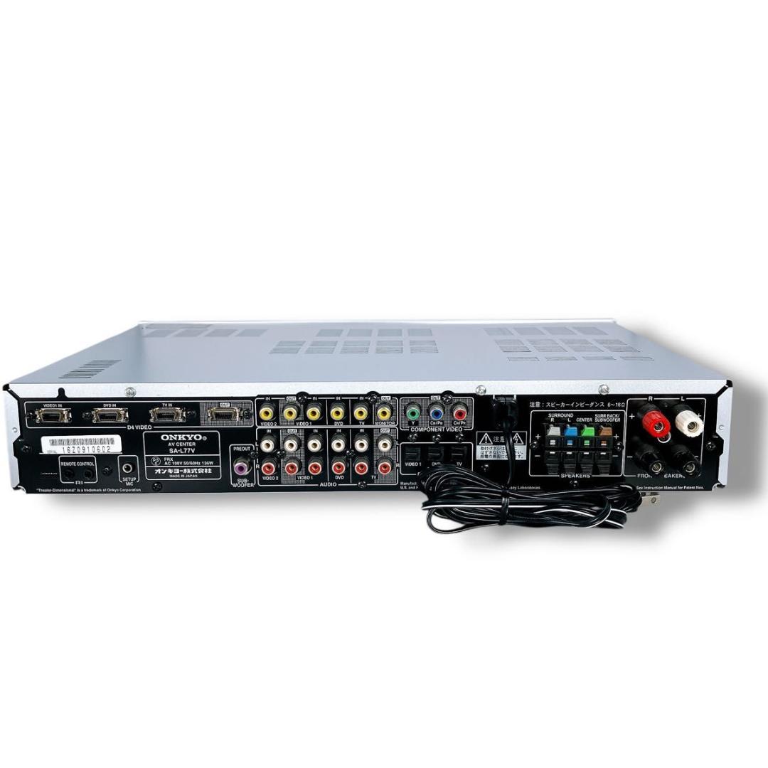 ONKYO SA-L77V AVアンプ シルバー