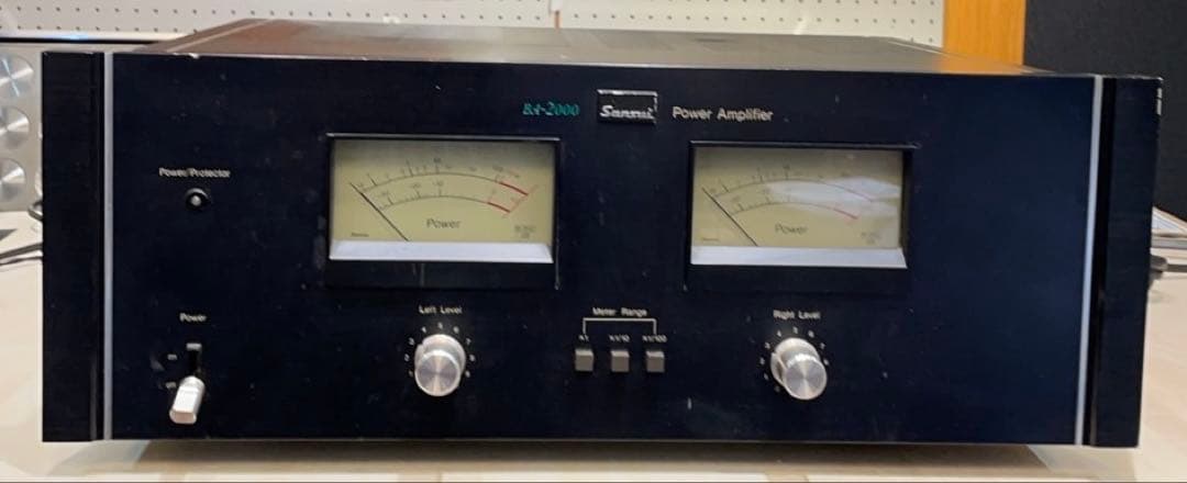 【ラムネ】サンスイ　BA-2000 パワーアンプ