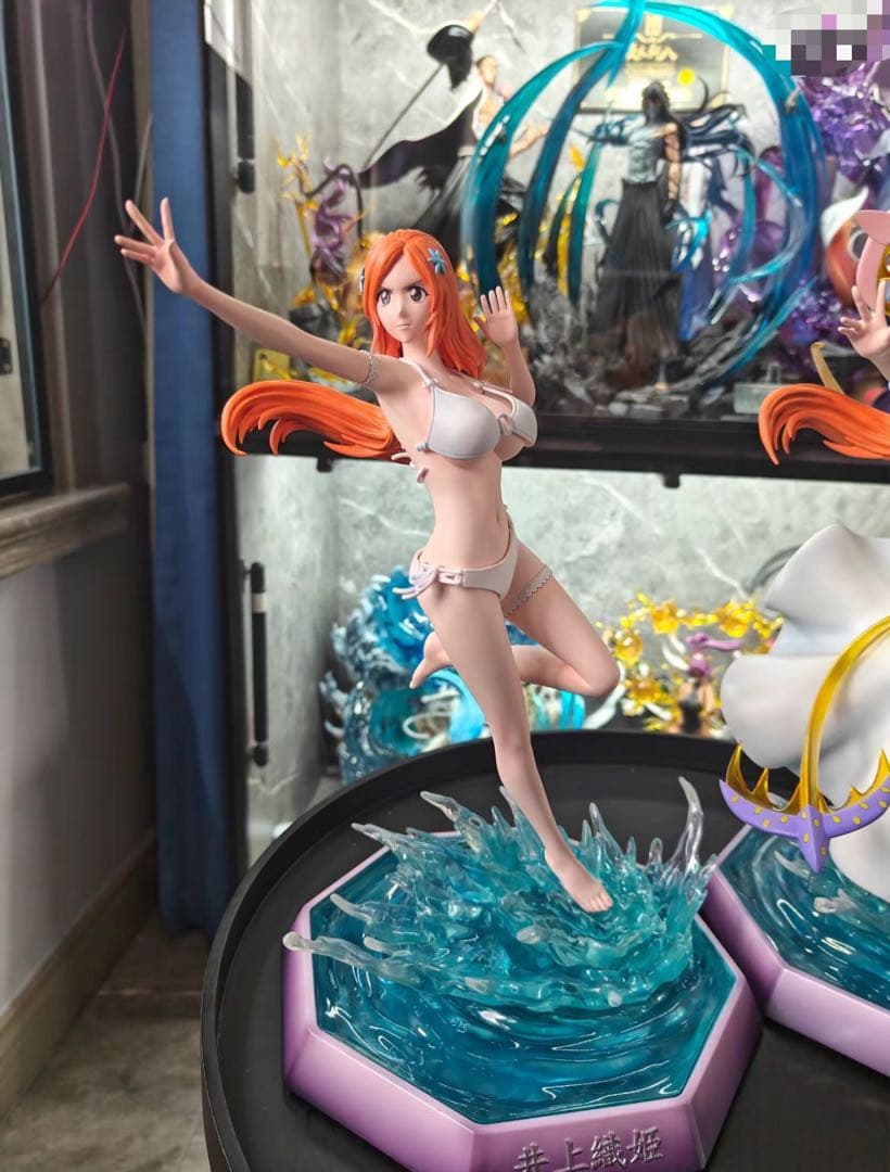 BLEACH 黒衣少年図 井上織姫 ガレージキット スタチュー③