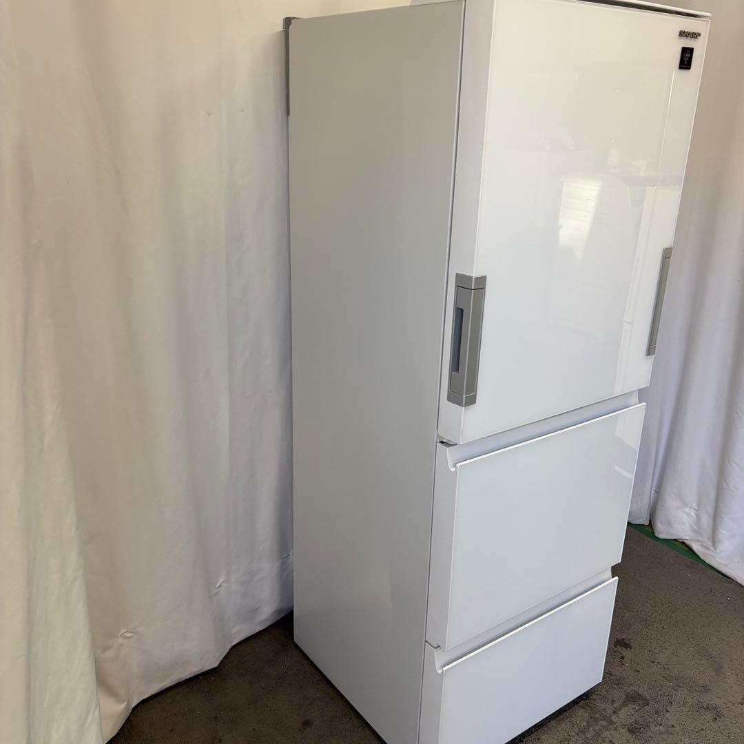 年始セール‼️31⭕️冷蔵庫　シャープ　大型400ℓ　両開き　安い　設置無料　綺麗
