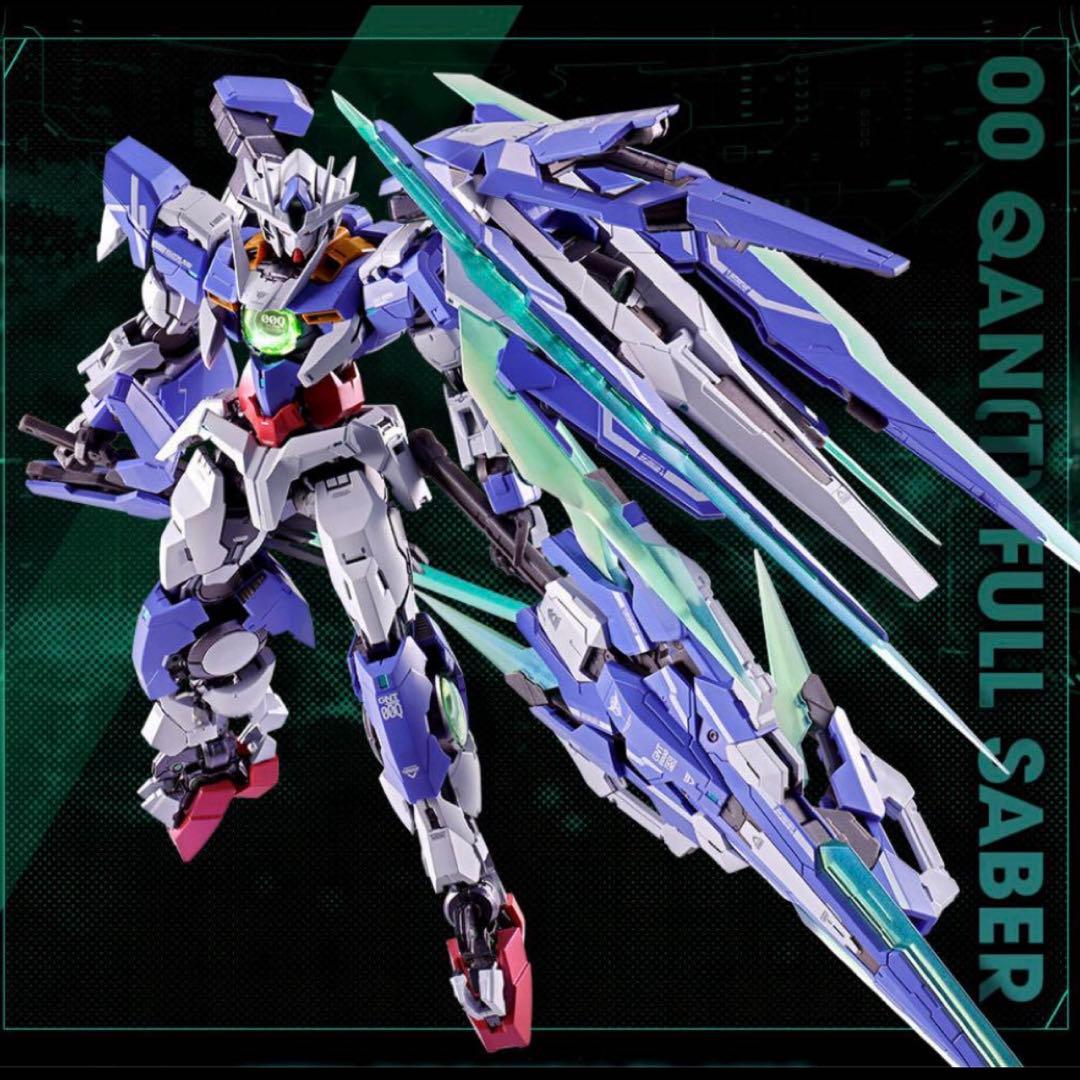 L BUILD ダブルオークアンタ フルセイバー　メタルビルド