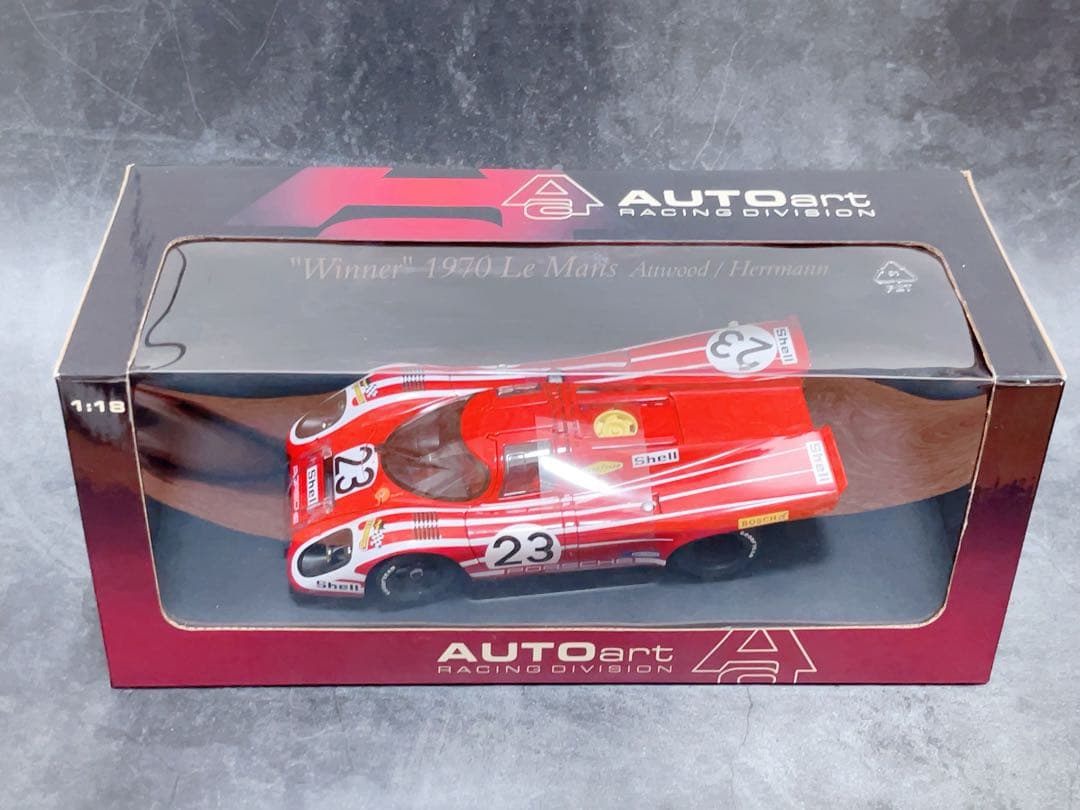 1/18 オートアート　ポルシェ 917K #23 1970 ルマン優勝車　レア