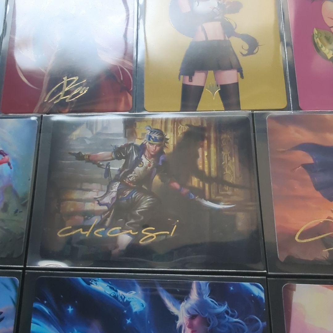 MTG FF 箔押しアートカード13枚