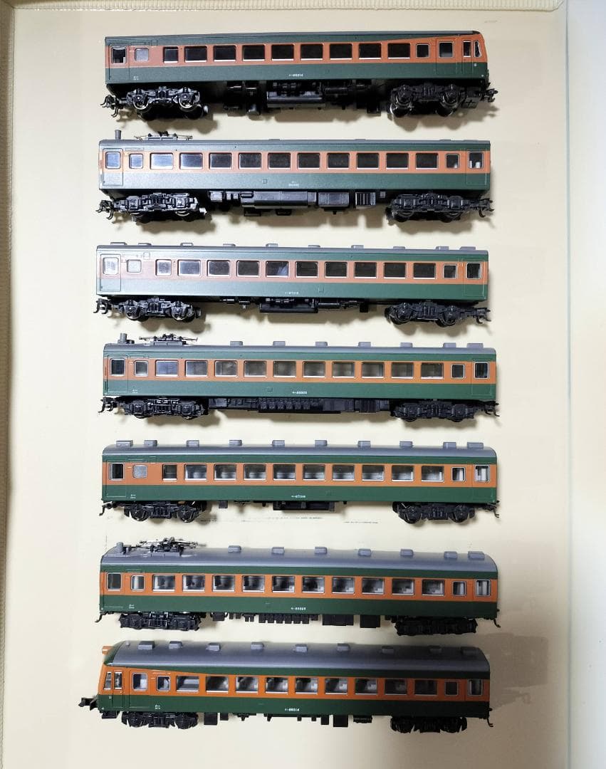 34　KATO 80系準急「東海・比叡」 7両　【まとめ値引】