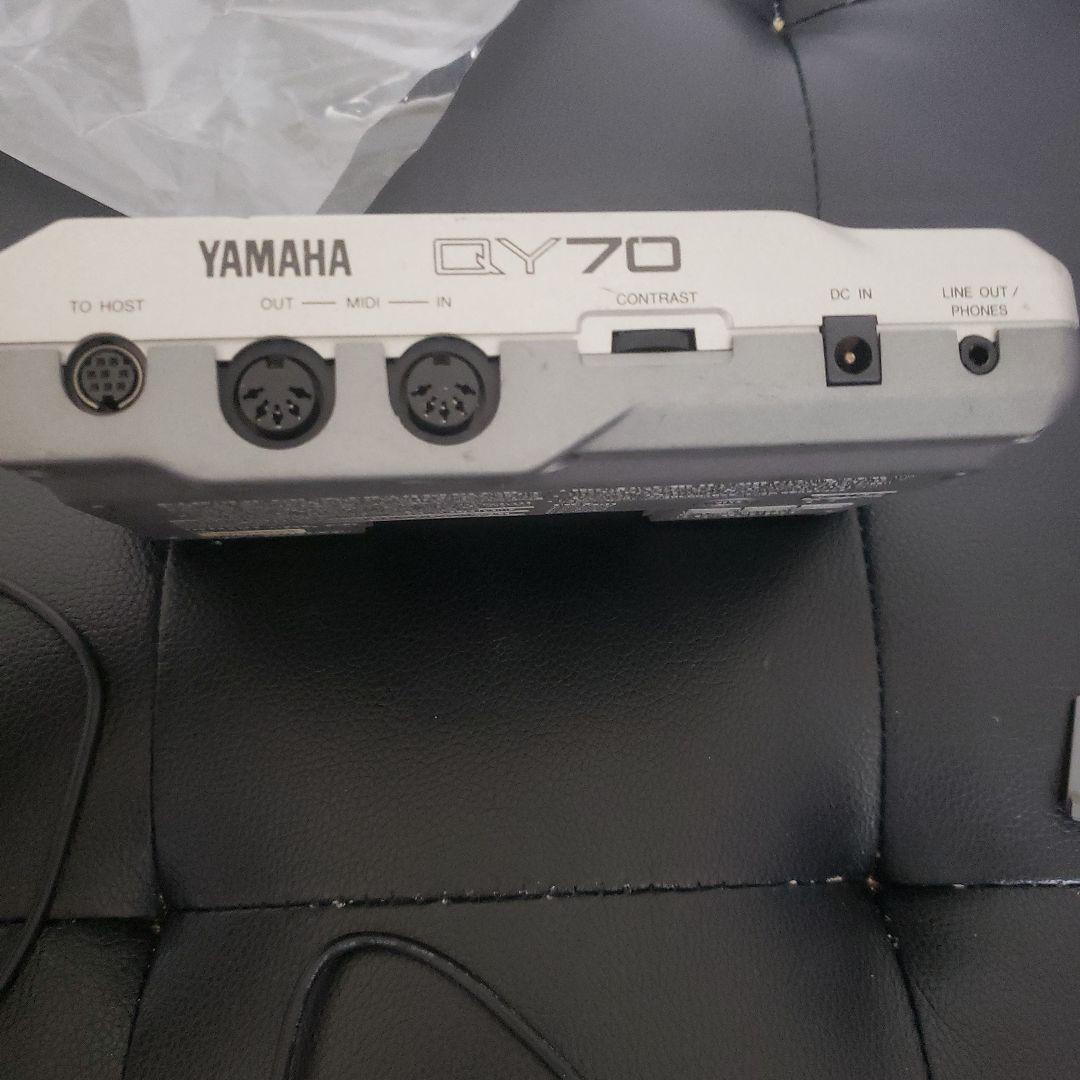 5/18取り下げ　YAMAHA　QY70　説明書有