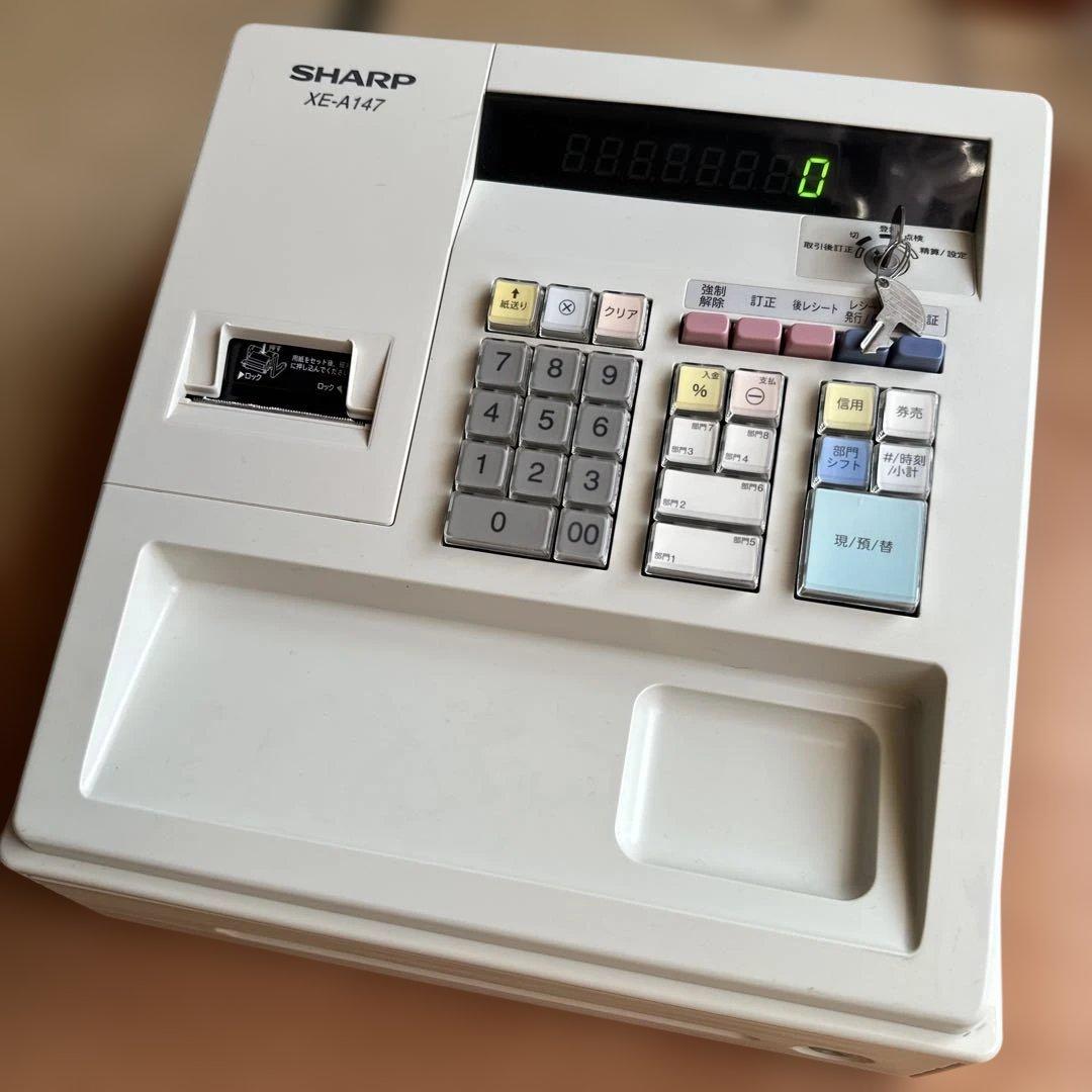 SHARP XE-A147 電子レジスター