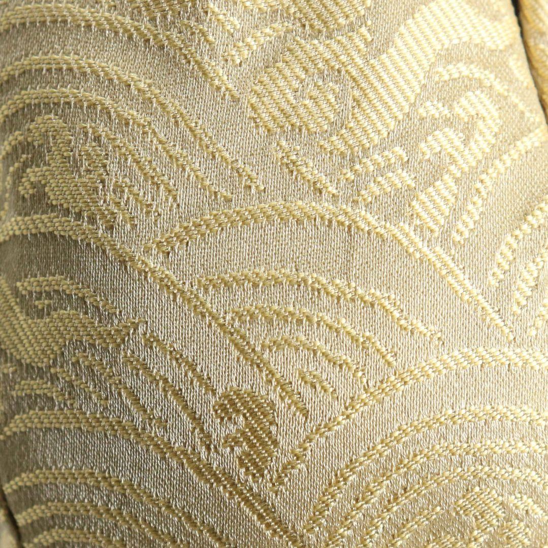 韓国人間文化財 池順鐸作 青磁鶴首茶入 浪の紋緞子仕覆付 茶道具　V903