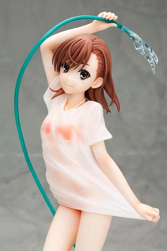 とある科学の超電磁砲S 御坂美琴 水遊びフィギュア アニメver.　未開封