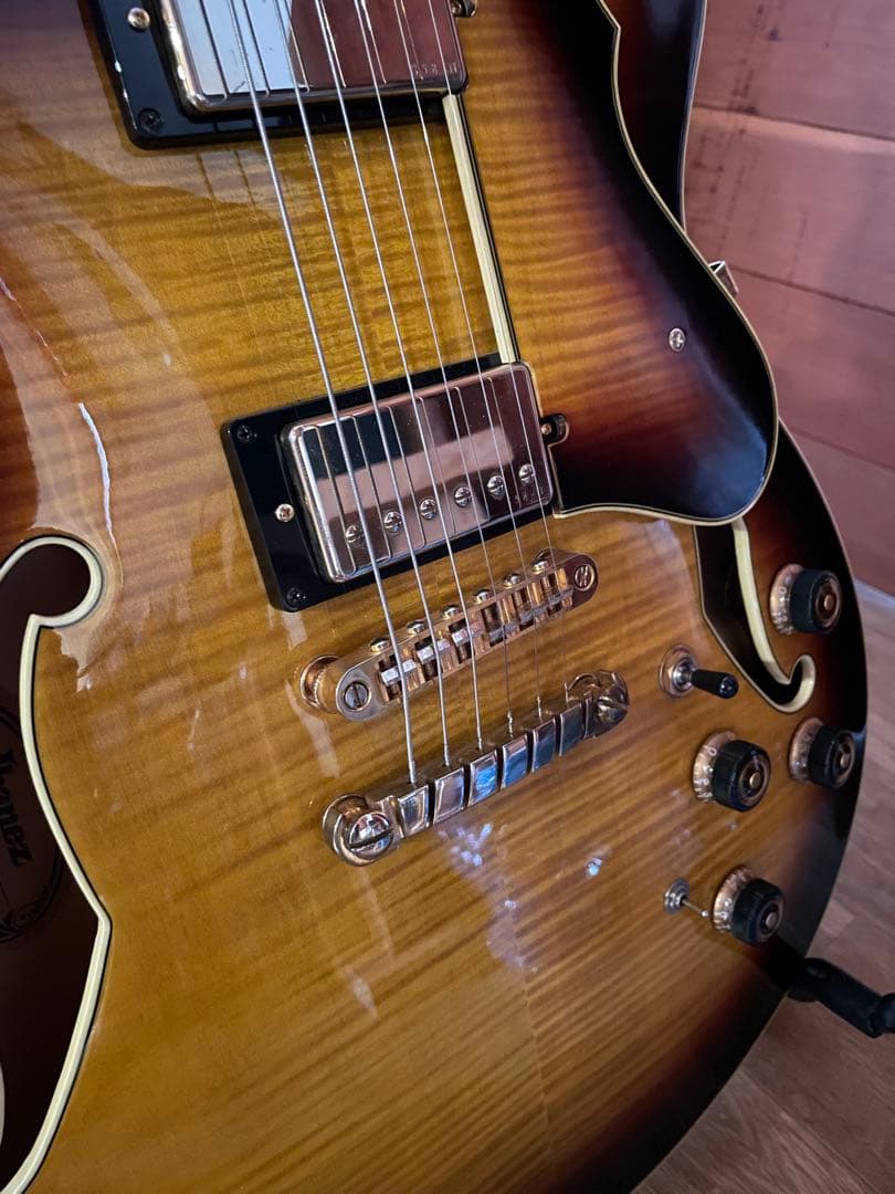 【あ様】Ibanez AS153 AYS セミアコ エレキギター
