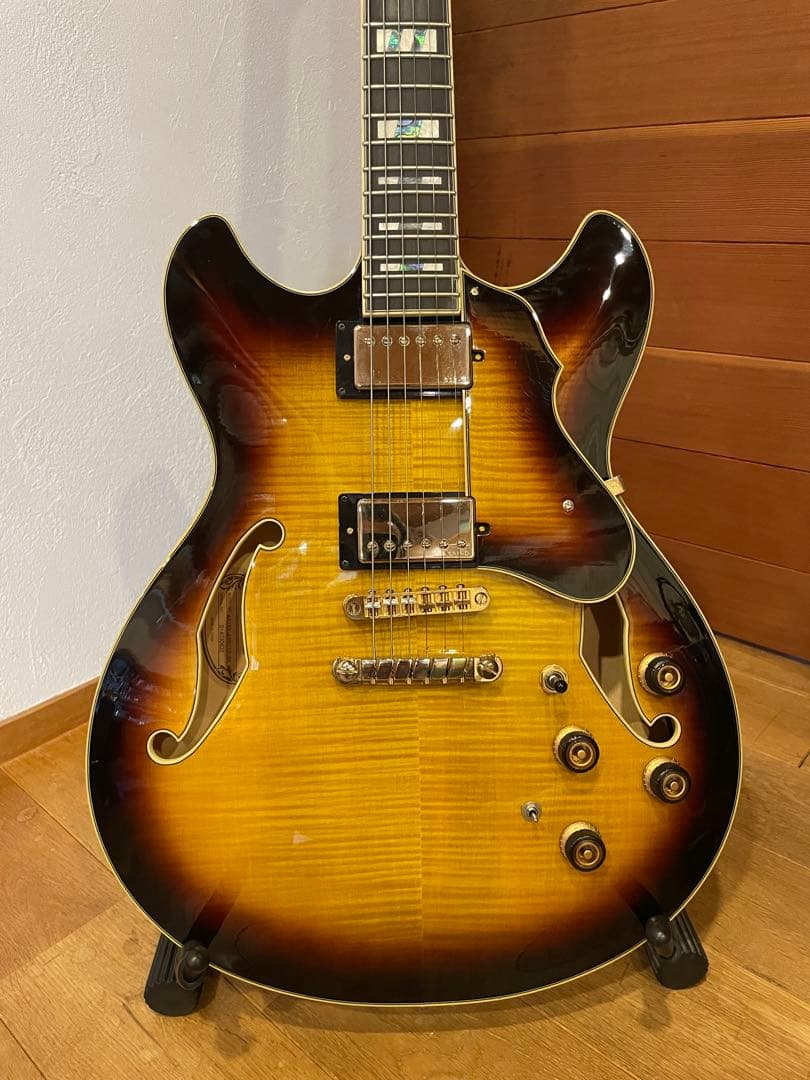 【あ様】Ibanez AS153 AYS セミアコ エレキギター