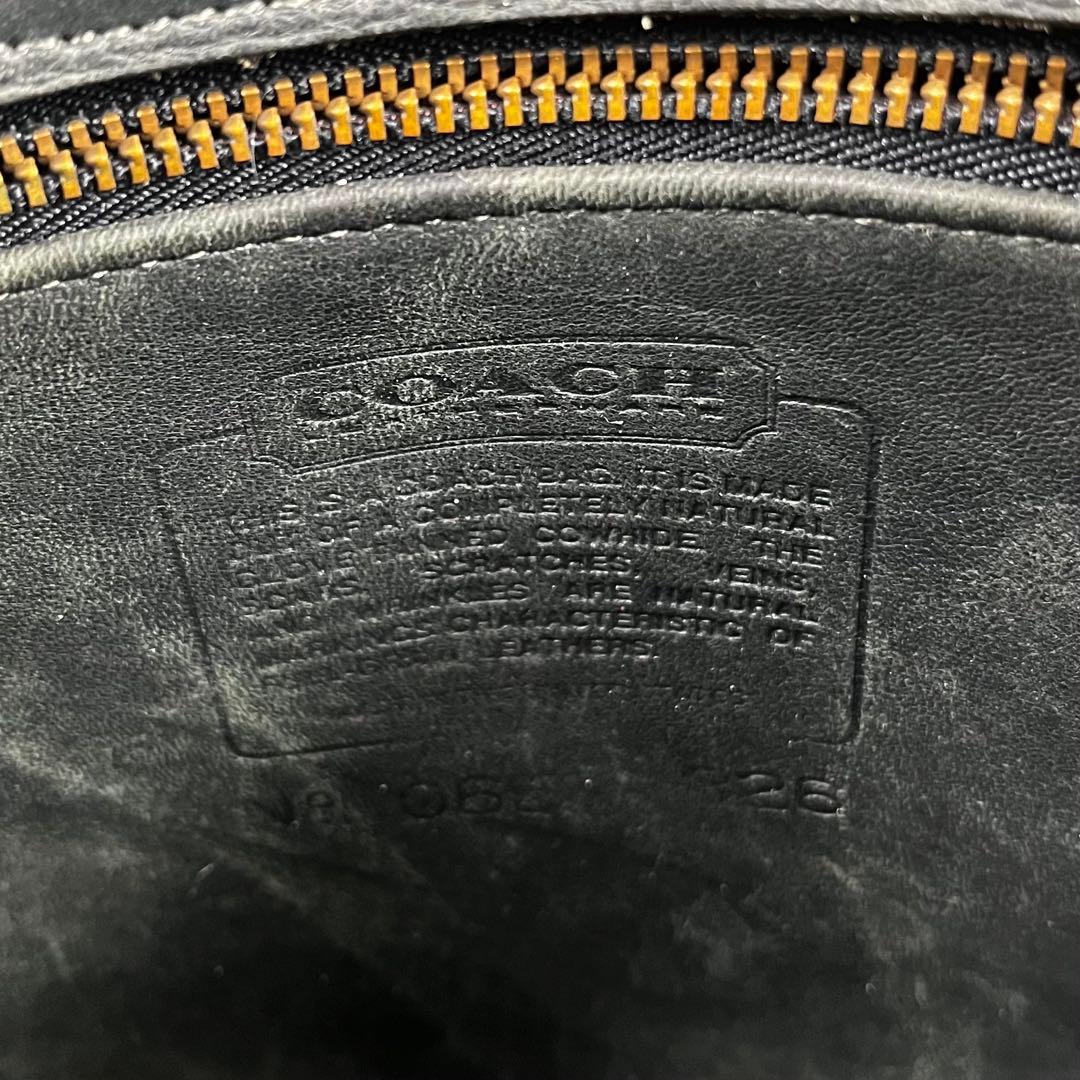 OLD COACH ショルダーバッグ 斜め掛け◎ ターンロック ブラック 黒