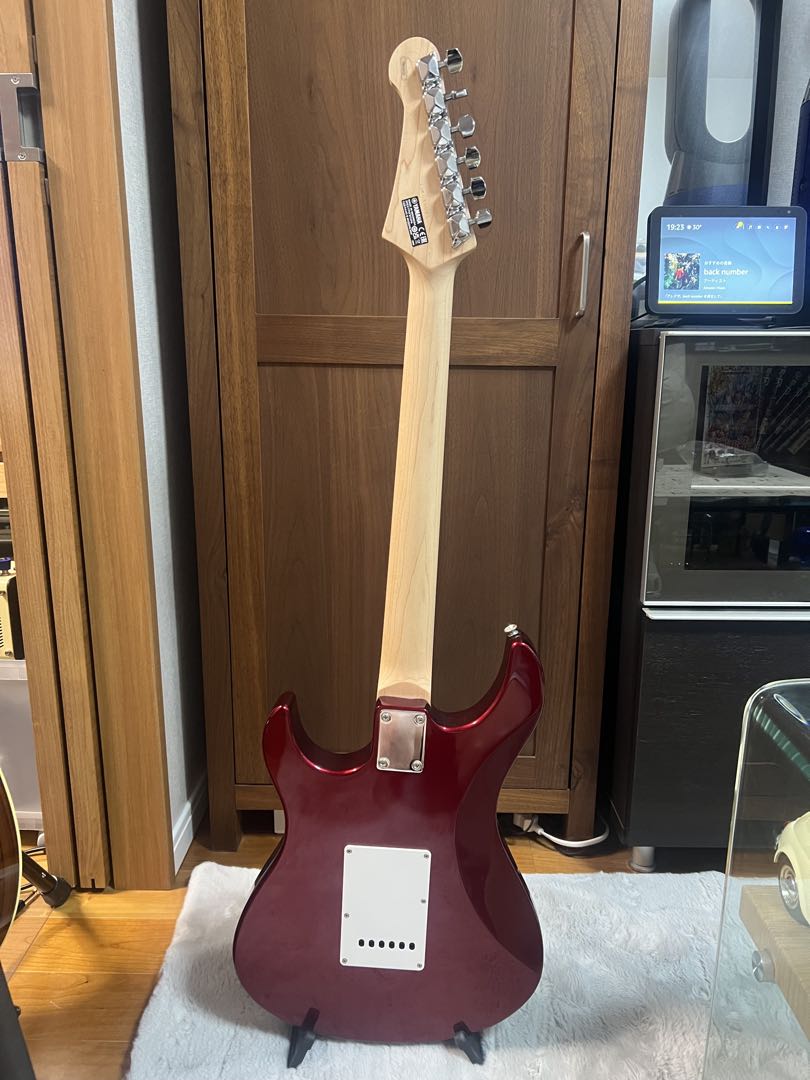 【美品】PACIFICA 012 レッドメタリックエレキギター＋ソフトケース付