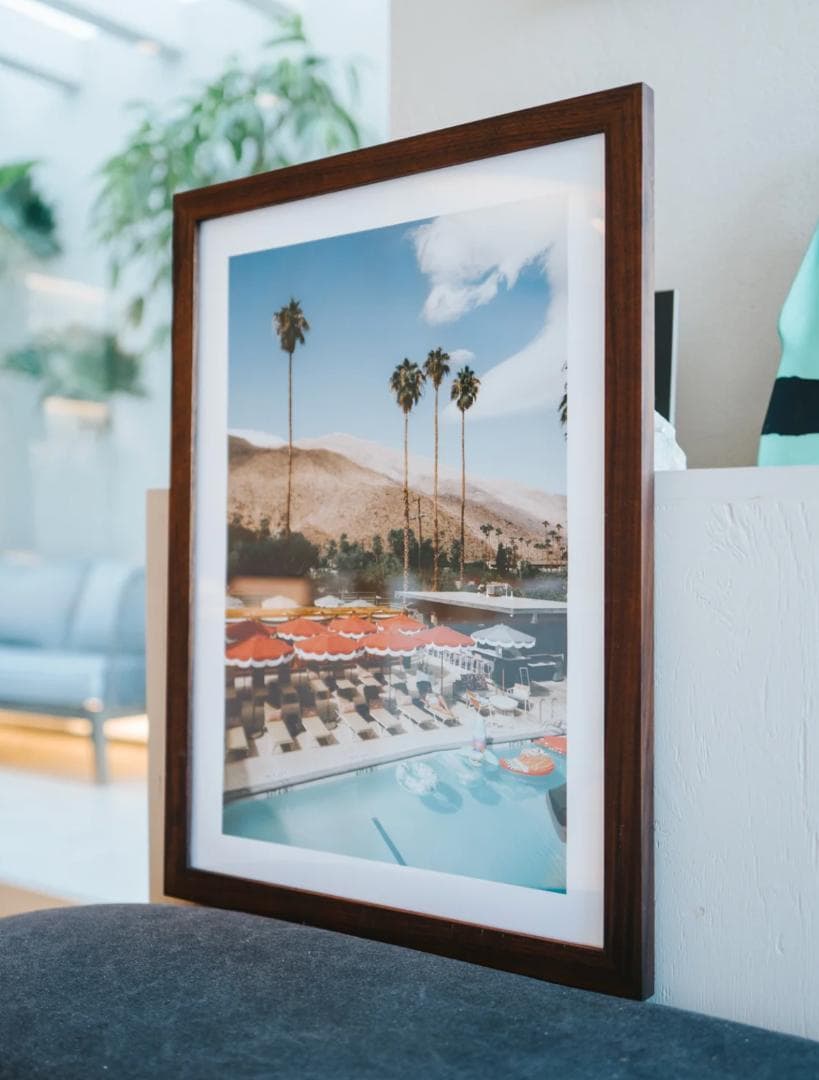 T*様 Palm Springs Pool Club A2サイズ額装作品