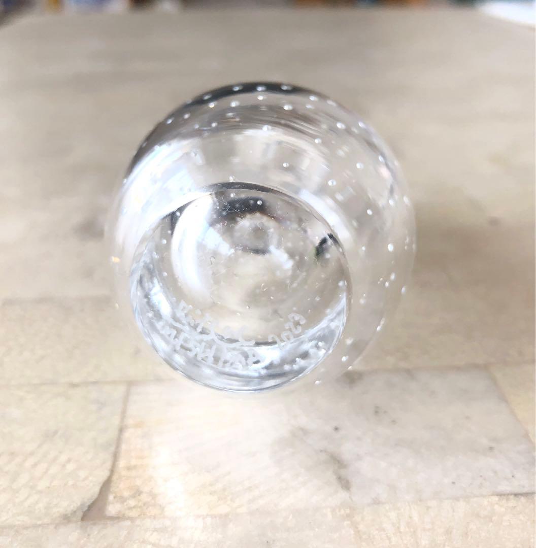 三嶋りつ惠　ガラス　小さな花器